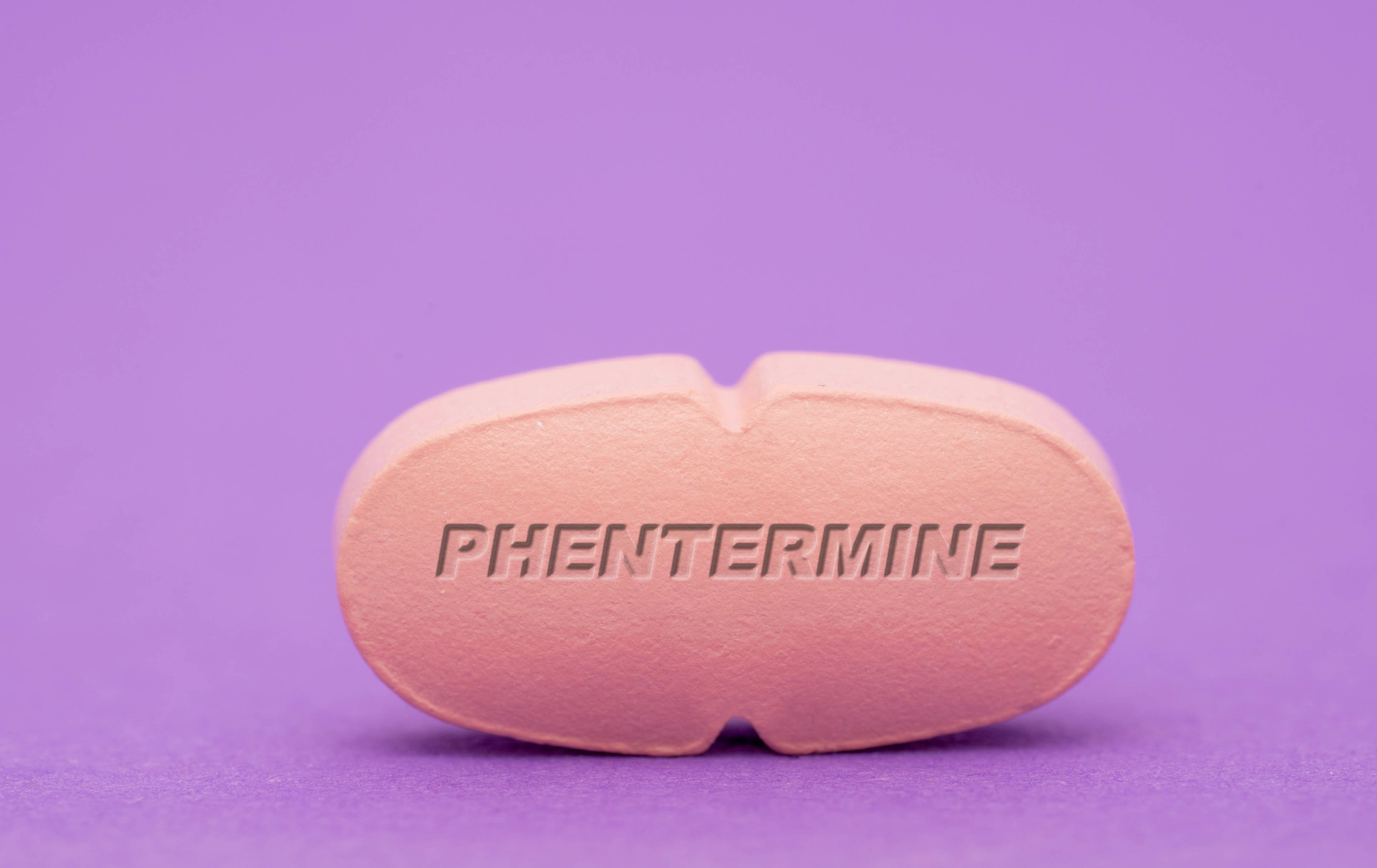 An image of a phentermine pill.
