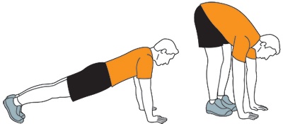 Walkouts workout graphic