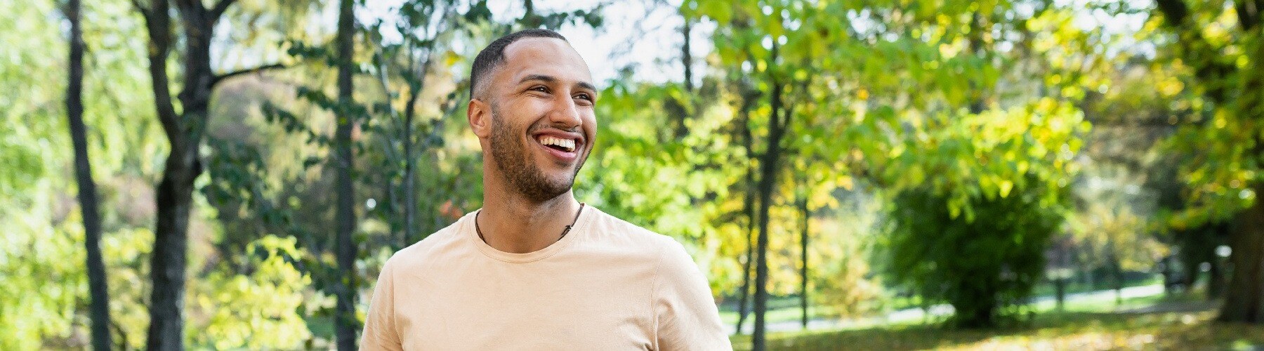 man using peptides for weight loss