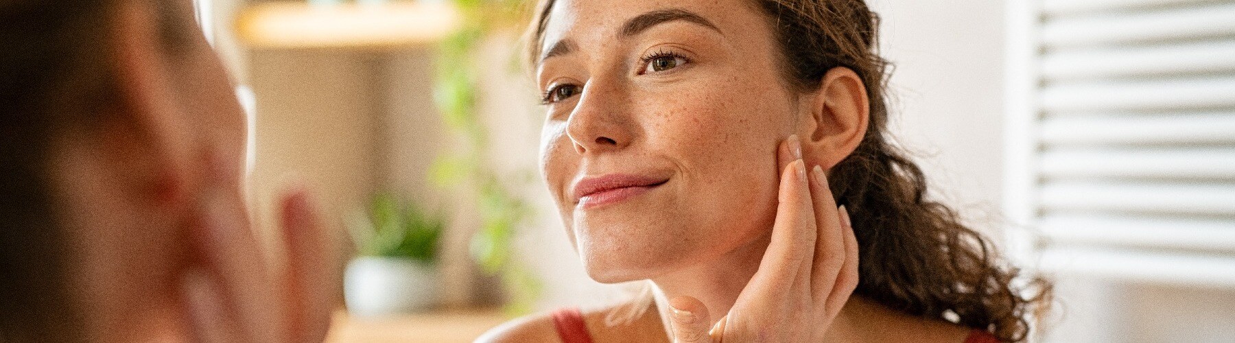 woman with healthy skin from peptides-1-1