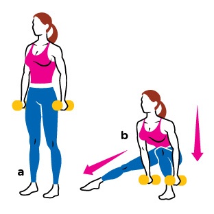 Alternating Lateral Lunge graphic